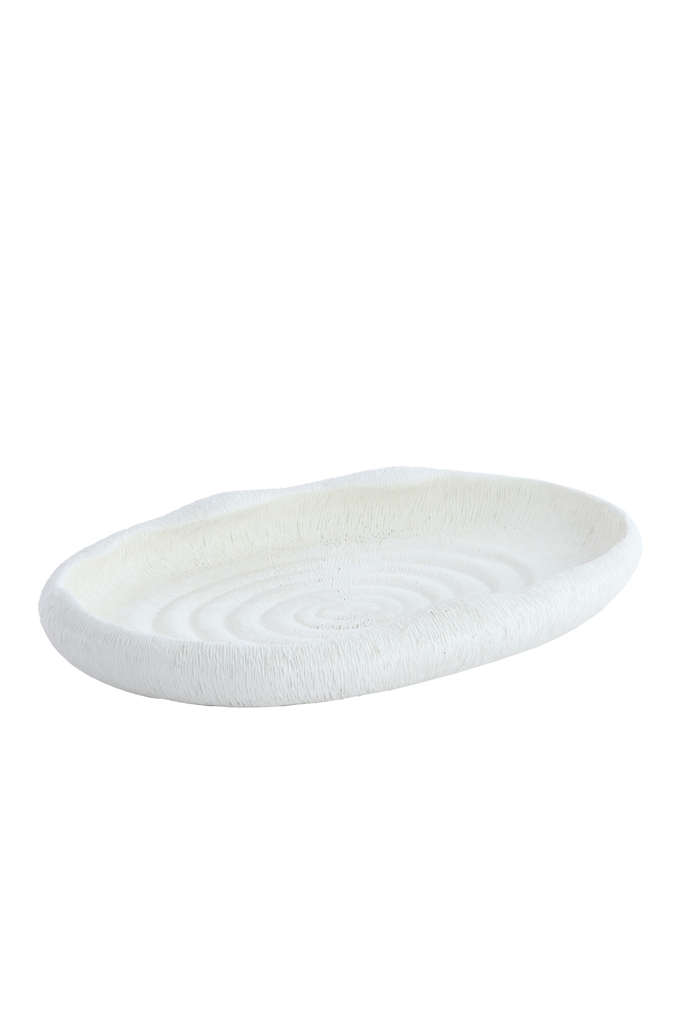 Light & Living - Schaal ALAINA - 44.5x30.5x5.5cm - Wit