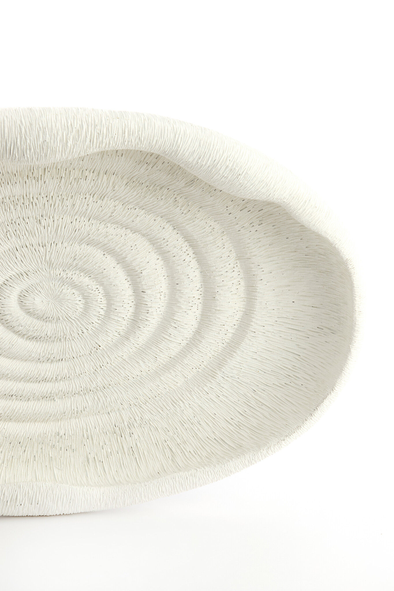 Light & Living - Schaal ALAINA - 44.5x30.5x5.5cm - Wit