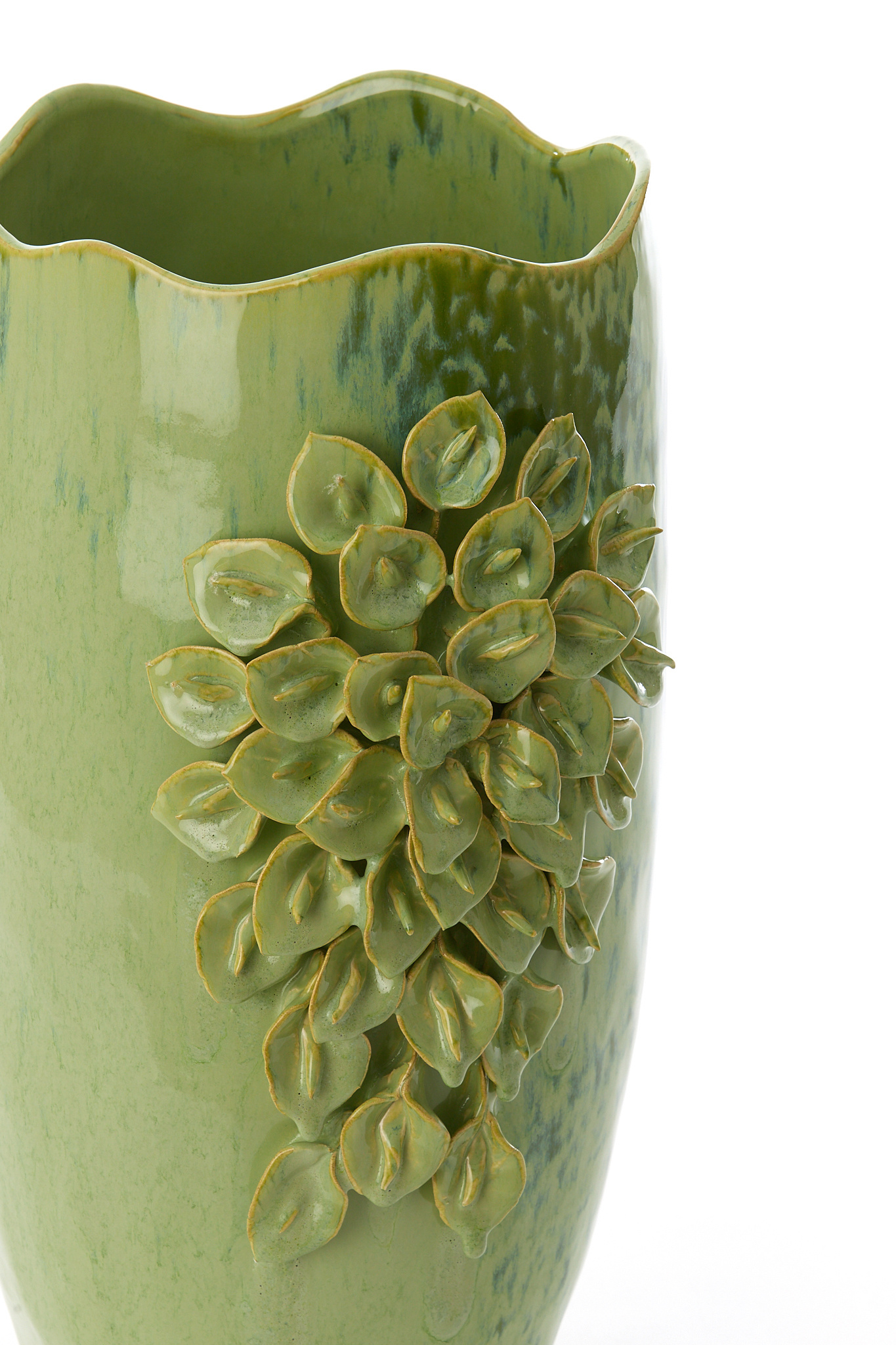 Light & Living - Vaas AMIATA - 31.5x27x50cm - Groen