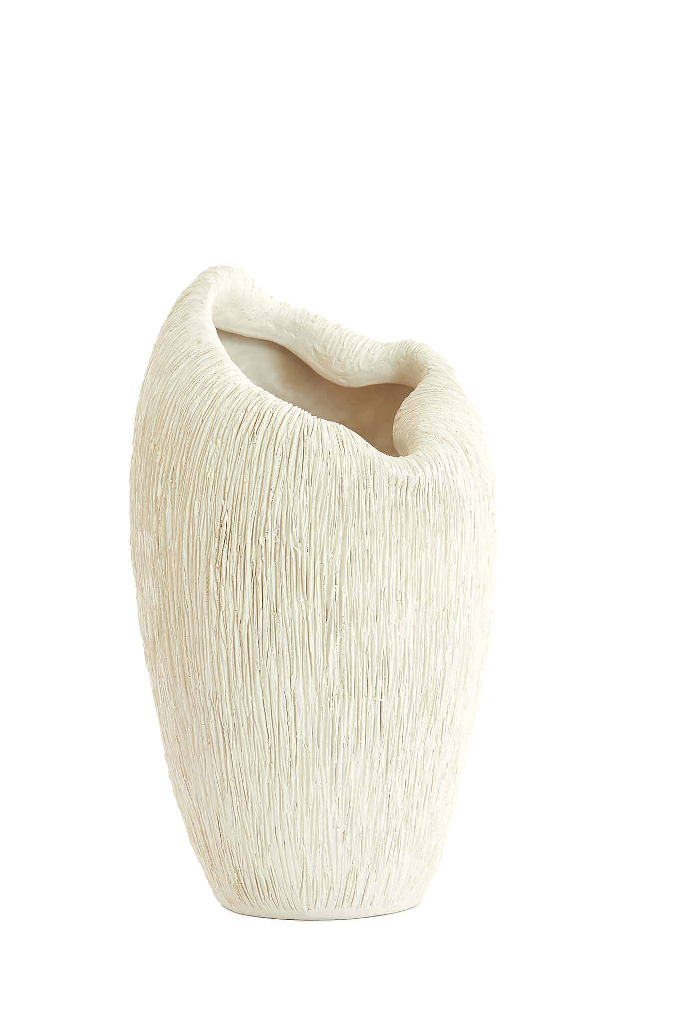 Light & Living - Vaas DENISA - 21.5x20.5x36.5cm - Wit