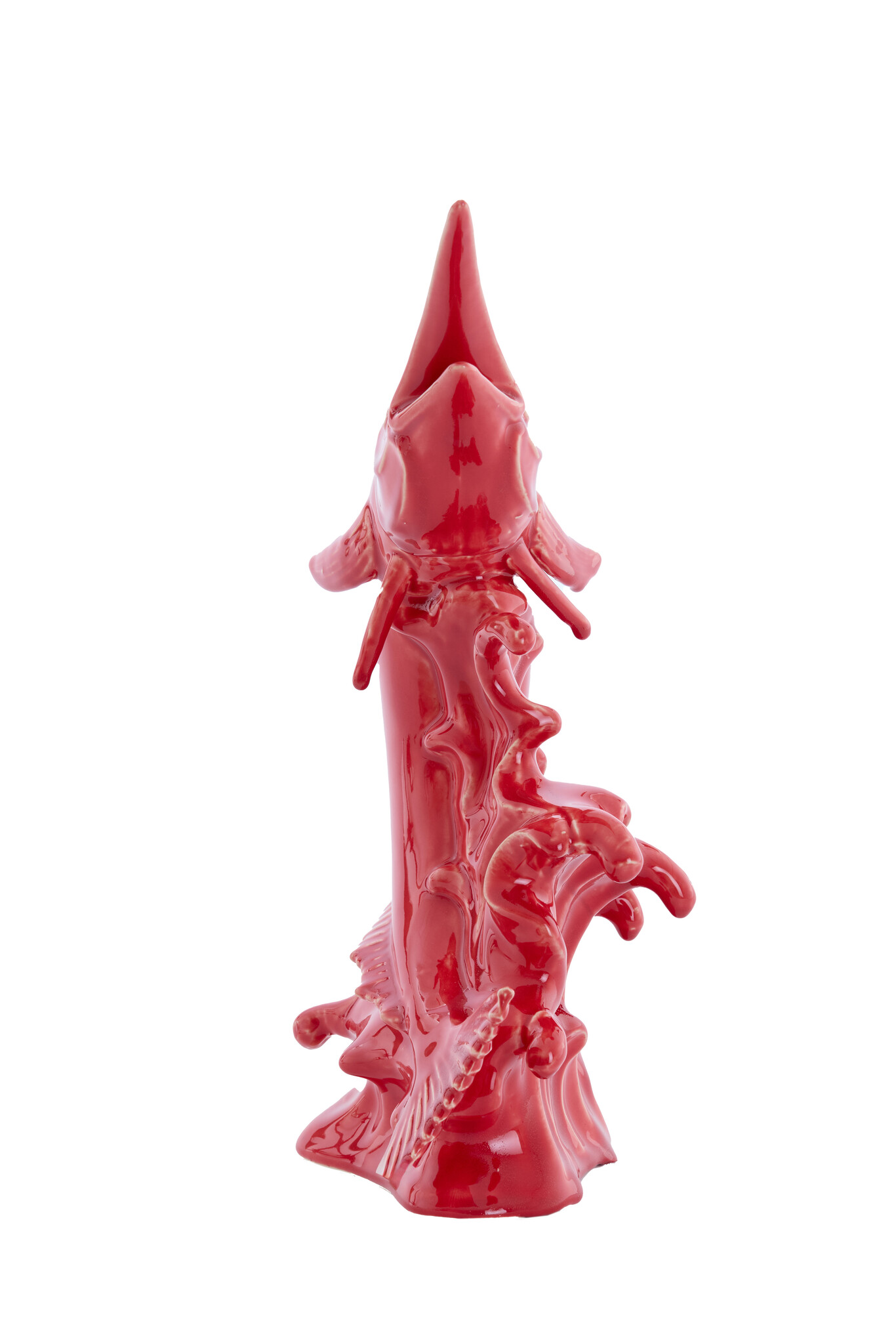 Light & Living - Ornament SWORDFISH - 33x16.5x43.5cm - Rood