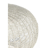 Light & Living - Hanglamp PIEDRA - Ø47x26cm - Wit