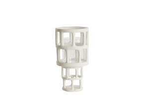 Light & Living - Windlicht ALIMOS - Ø15.5x28.5cm - Wit