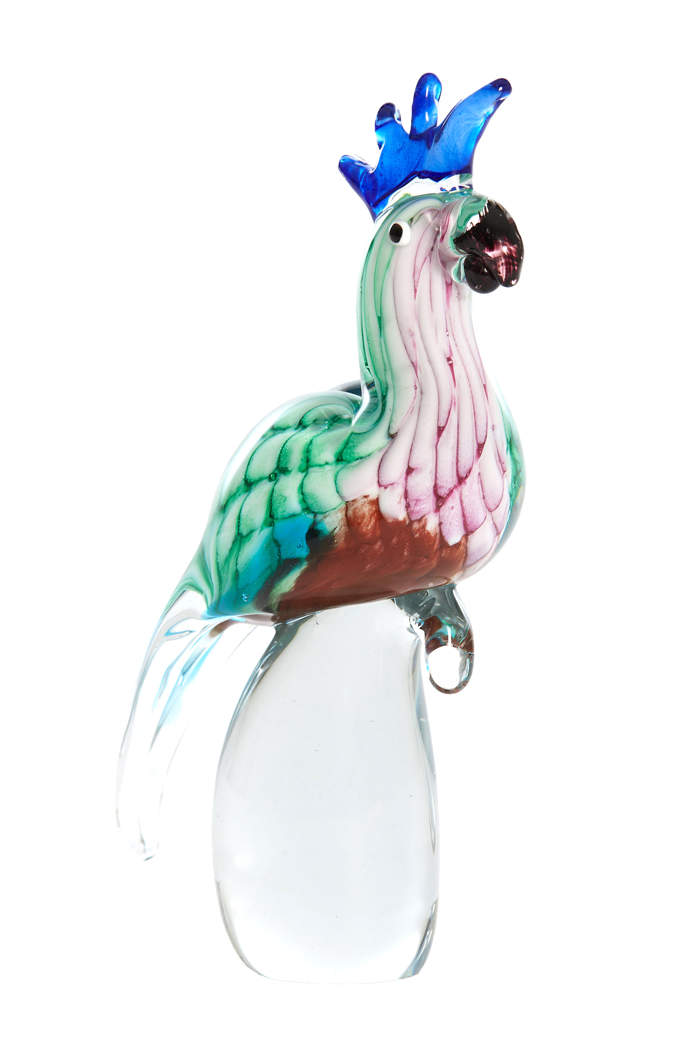 Light & Living - Ornament PARROT - 12x7.5x25cm - Groen