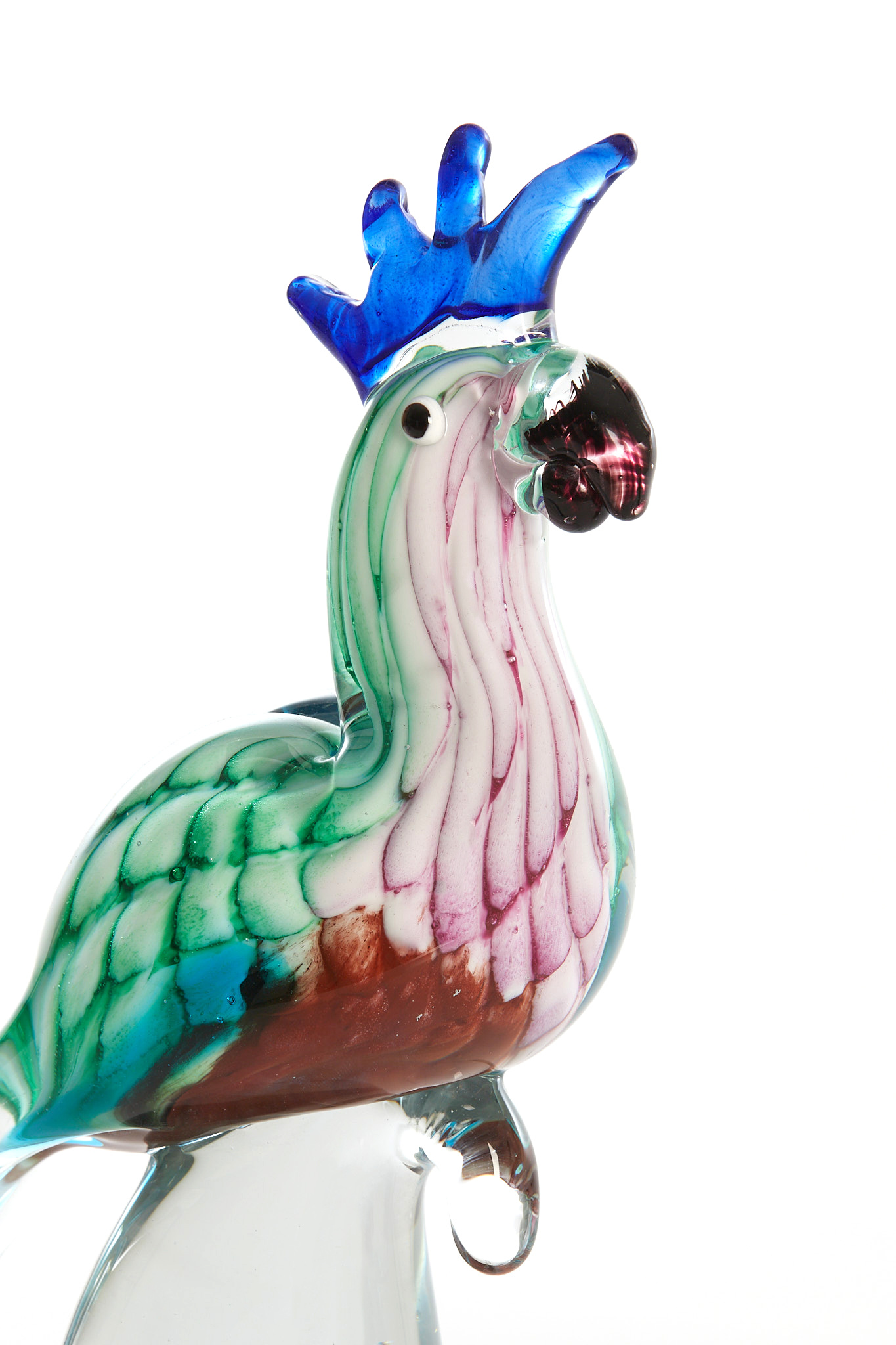 Light & Living - Ornament PARROT - 12x7.5x25cm - Groen