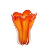 Light & Living - Vaas KAZUNO - Ø26x32cm - Oranje