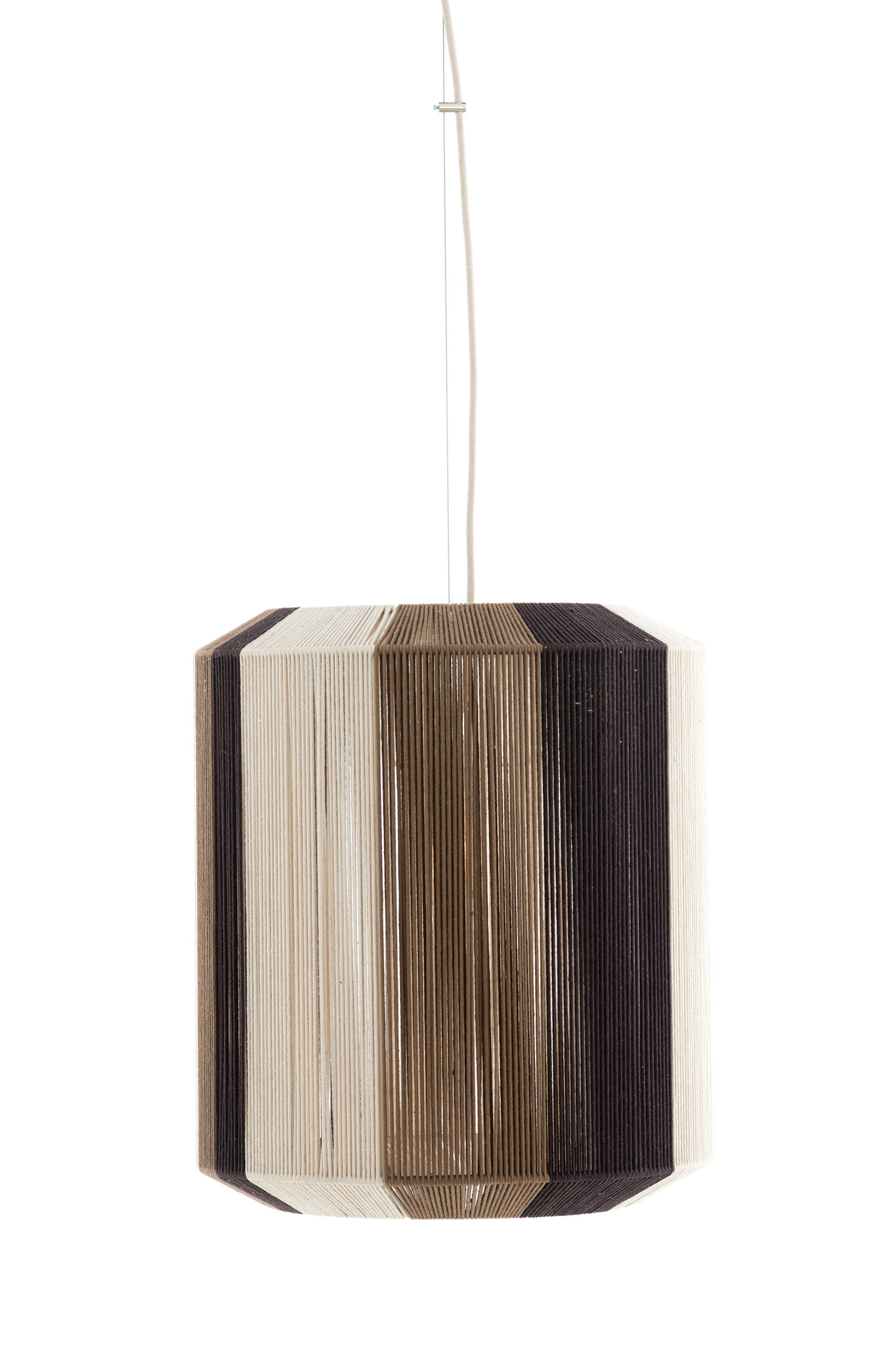 Light & Living - Hanglamp KOZANA - Ø48x55cm - Wit