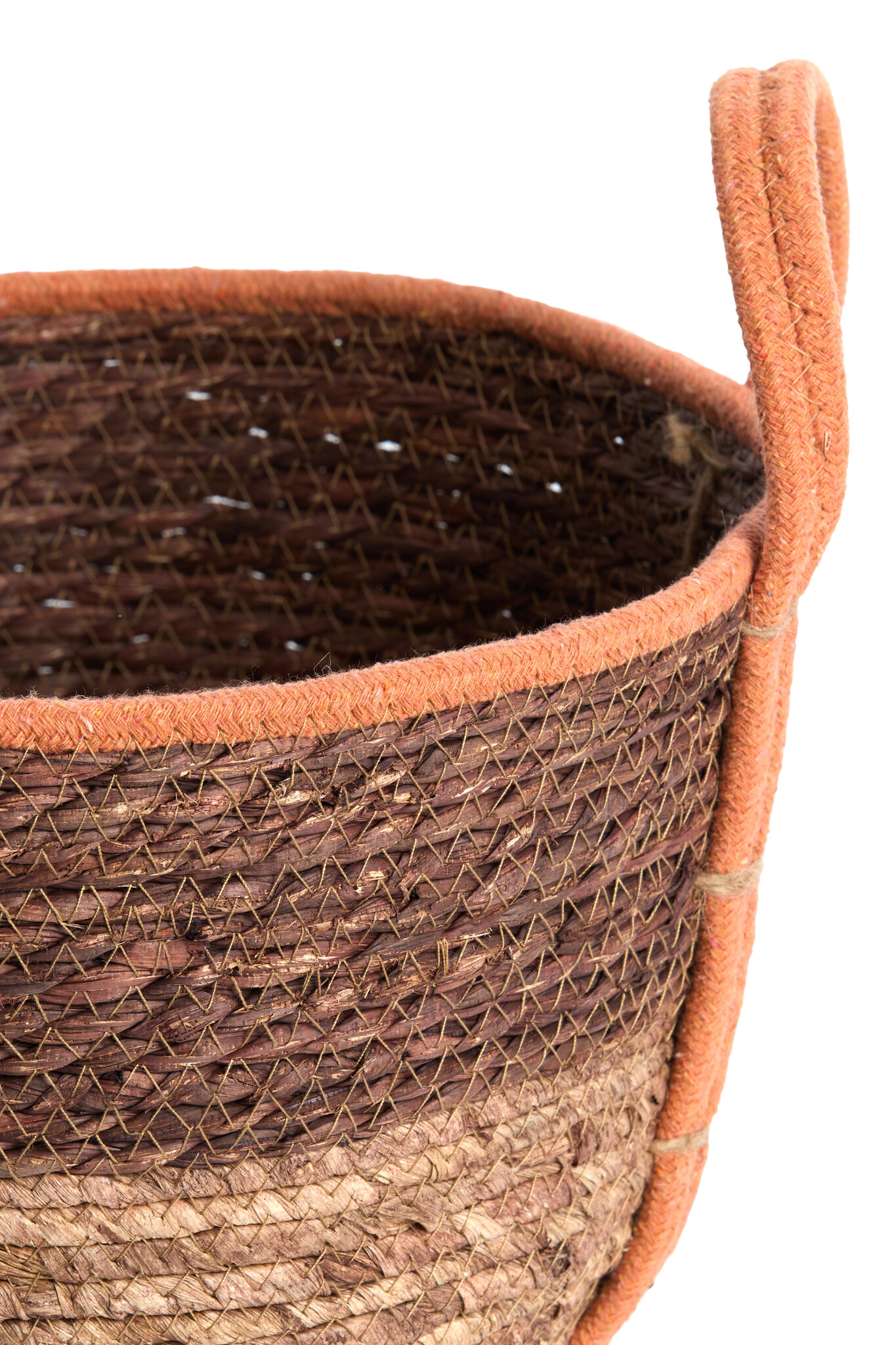 Light & Living - Mand KINSALE - Ø33x23cm - Bruin - Set van 3