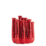 Light & Living - Vaas LEANJA - 25x17x30cm - Rood