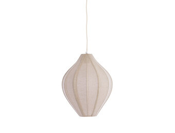 Light & Living - Hanglamp PASTO - Ø36x44cm - Wit