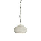 Light & Living - Hanglamp PIEDRA - Ø35x21.5cm - Wit