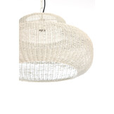 Light & Living - Hanglamp PIEDRA - Ø35x21.5cm - Wit