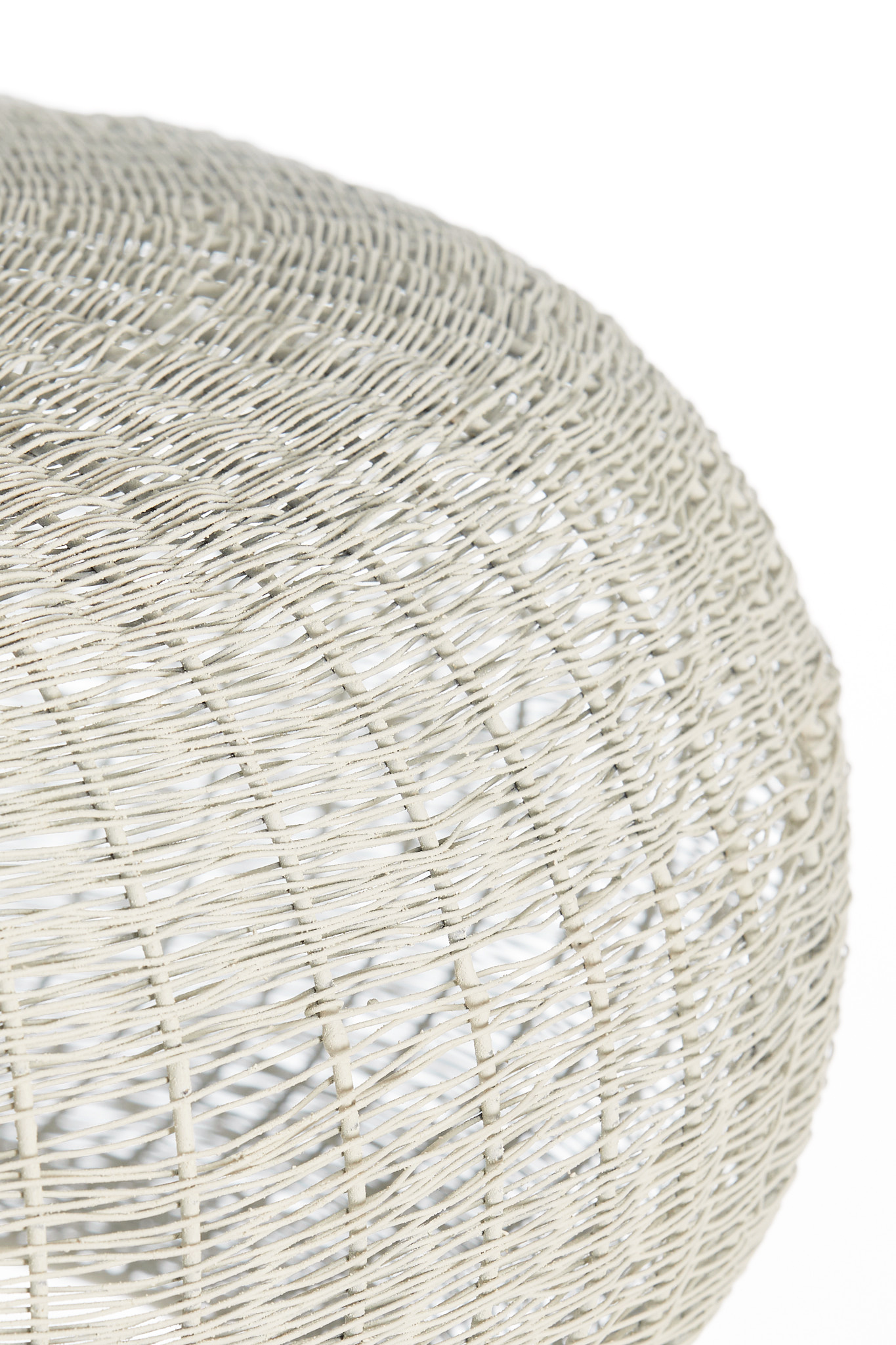 Light & Living - Hanglamp PIEDRA - Ø35x21.5cm - Wit