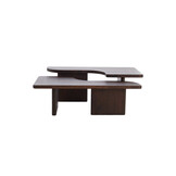 Light & Living - Salontafel CRATO - 120x60x45cm - Bruin - Set van 2