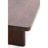 Light & Living - Salontafel CRATO - 120x60x45cm - Bruin - Set van 2