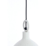Light & Living - Hanglamp ROSERO - Ø24x39cm - Wit