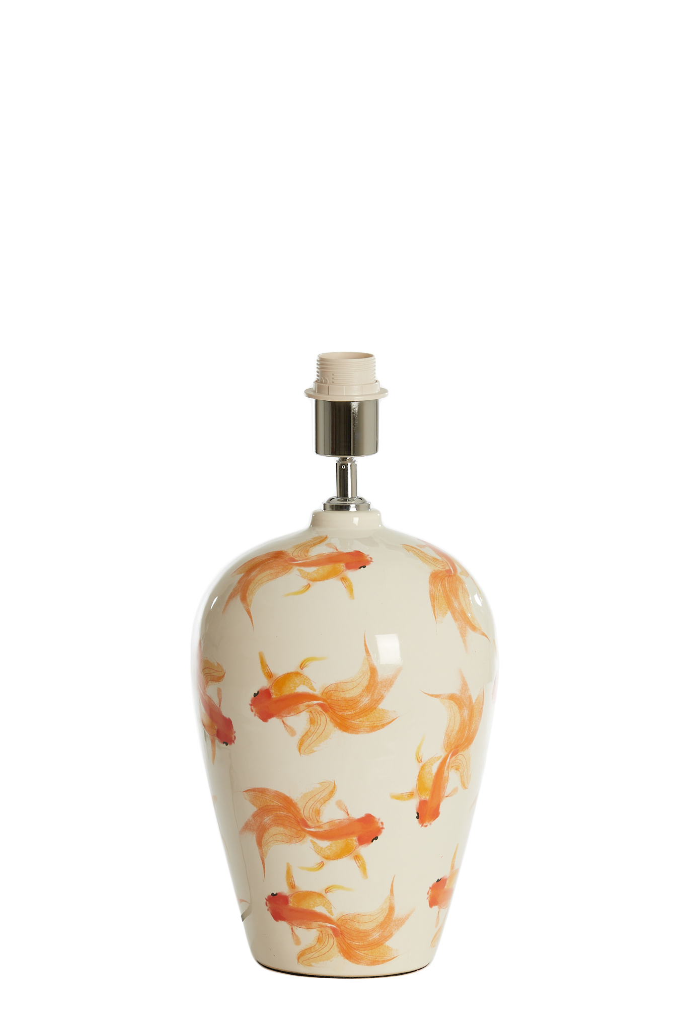 Light & Living - Lampvoet FISH - Ø20.5x40.5cm - Wit