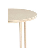 Light & Living - Salontafel SADAR - Ø75x42cm - Bruin - Set van 2