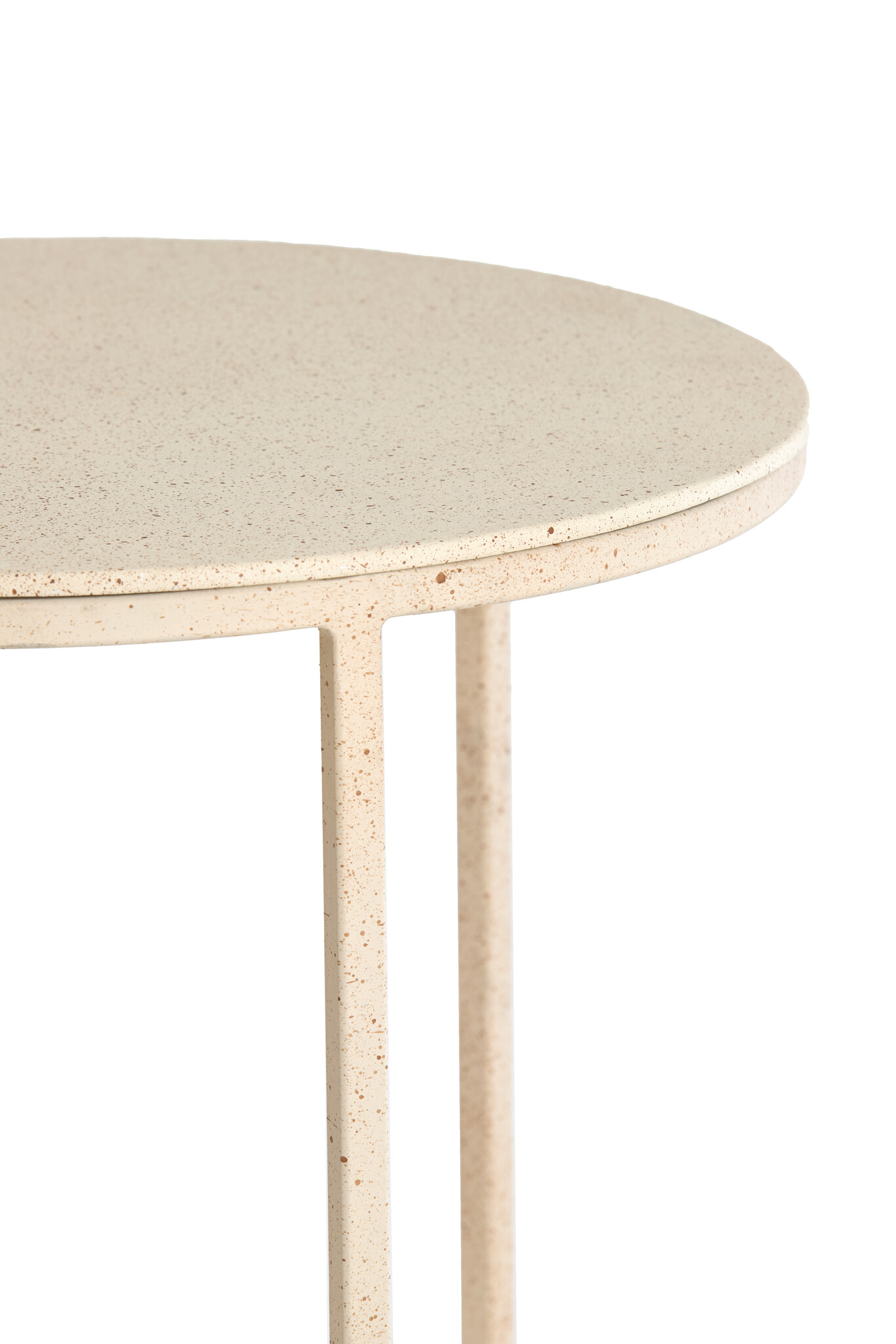 Light & Living - Salontafel SADAR - Ø75x42cm - Bruin - Set van 2