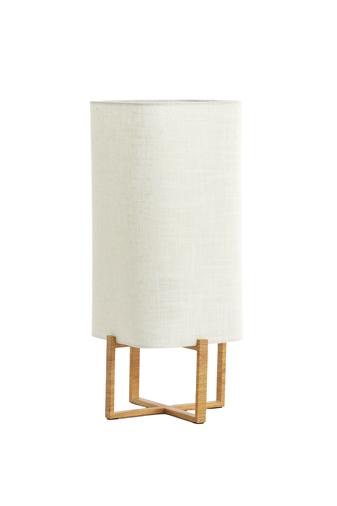 Light & Living - Tafellamp WYN - Ø21.5x50.5cm - Bruin