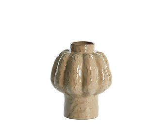 Light & Living - Vaas ALIVERI - Ø21.5x25cm - Bruin