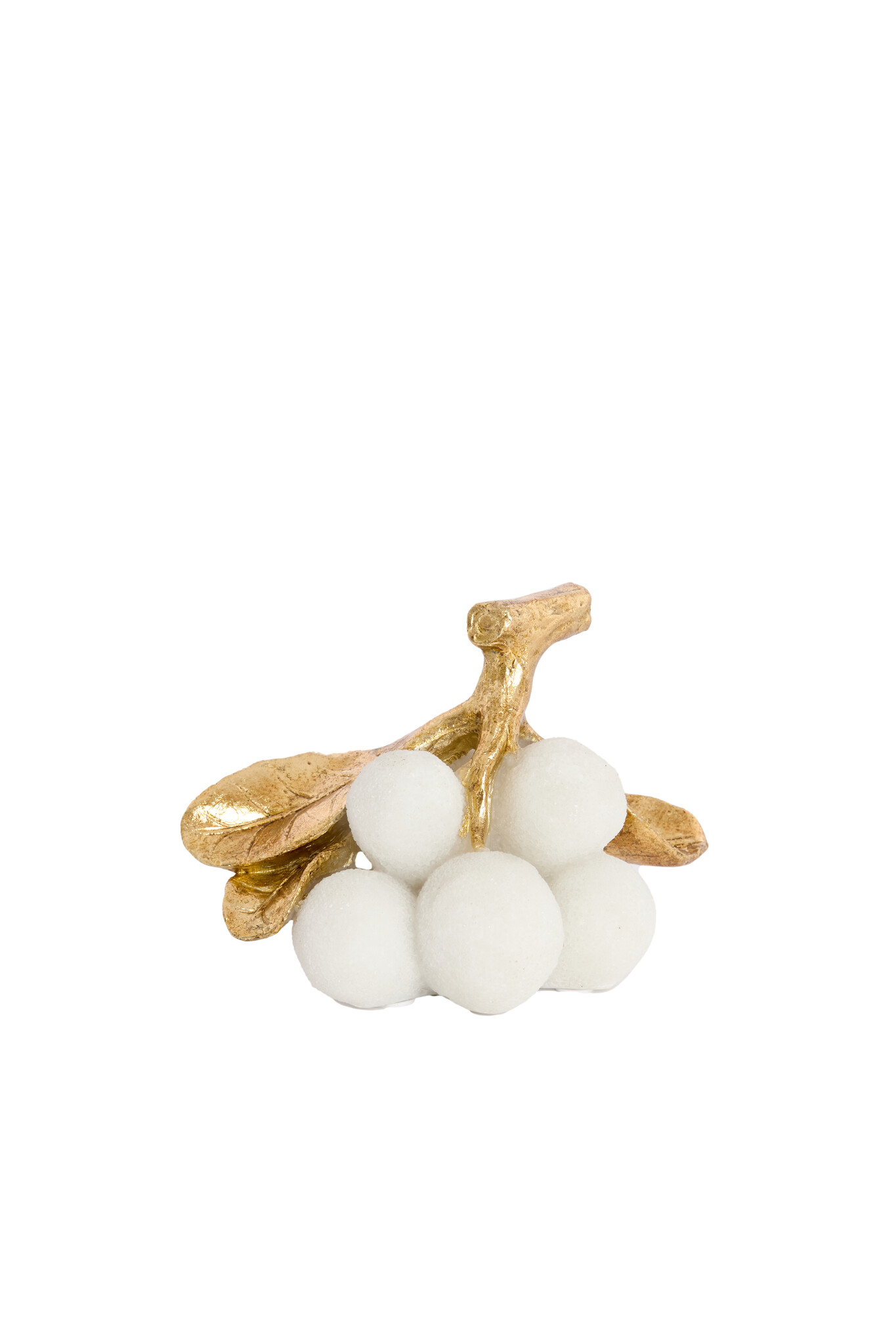 Light & Living - Ornament JAGODY - 24x14x16.5cm - Wit