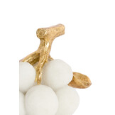Light & Living - Ornament JAGODY - 24x14x16.5cm - Wit