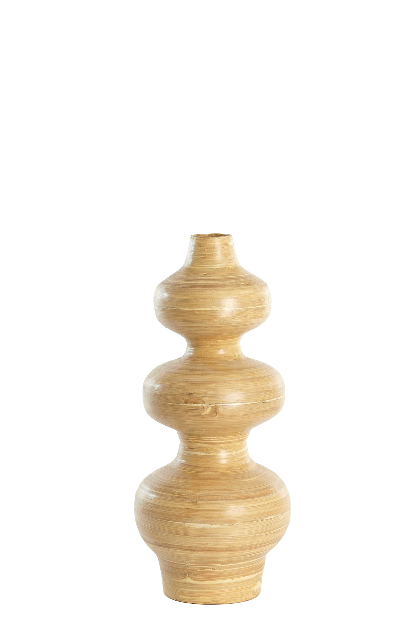 Light & Living - Vaas CAMELEA - Ø19x38cm - Bruin