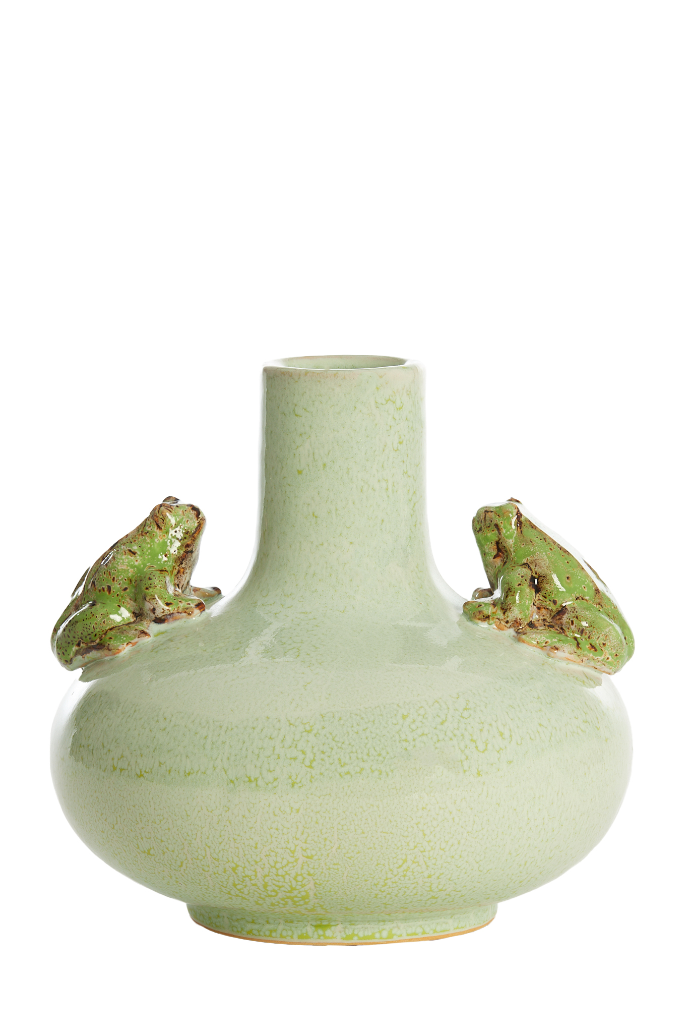 Light & Living - Vaas FROG - Ø26x25cm - Groen
