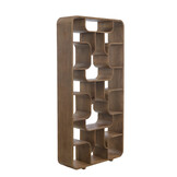 Light & Living - Kast open LABARE - 100x30x200cm - Bruin