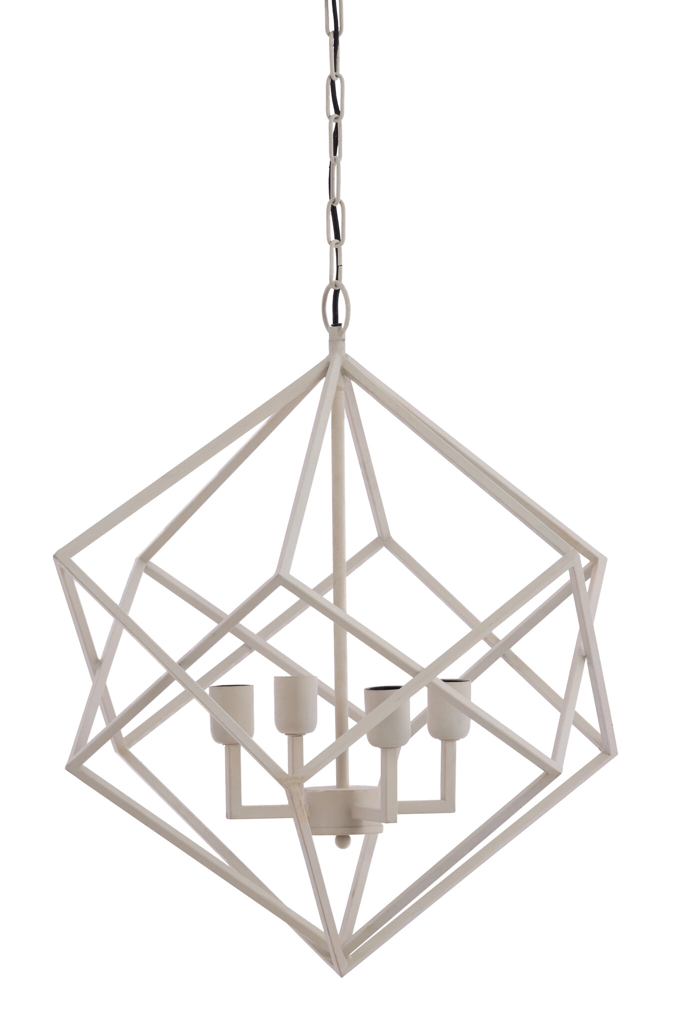 Light & Living - Hanglamp DRIZELLA - Ø61x68cm - Wit