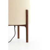 Light & Living - Tafellamp LITTO - Ø35x58cm - Bruin