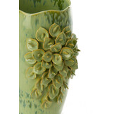 Light & Living - Vaas AMIATA - 23x19x35.5cm - Groen