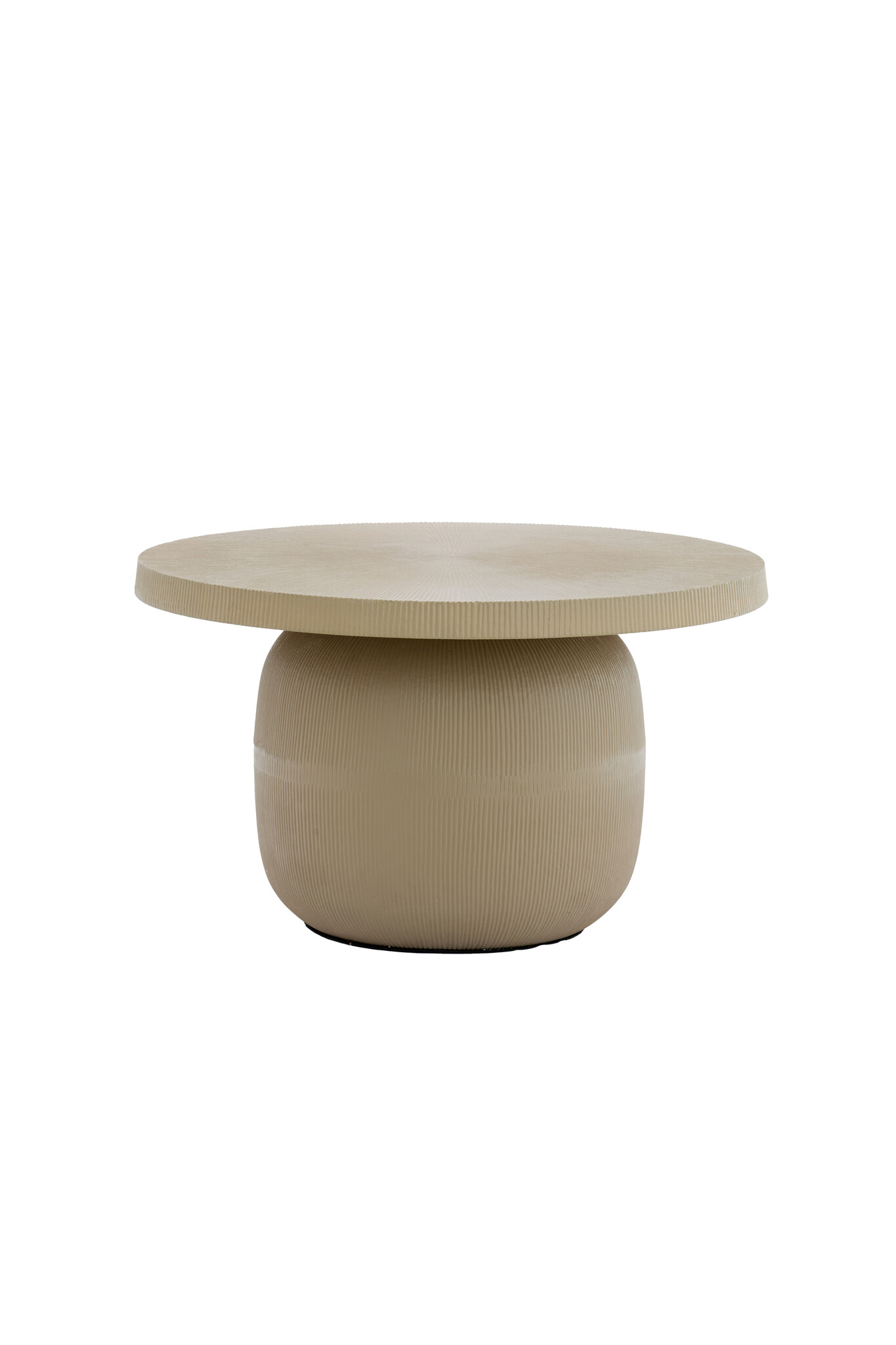 Light & Living - Salontafel TIGRAN - Ø59x35.5cm - Bruin