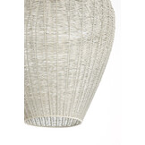 Light & Living - Hanglamp ARRIATE - Ø33x46cm - Wit