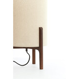 Light & Living - Tafellamp LITTO - Ø28x44cm - Bruin