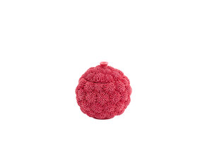 Light & Living - Deco box+deksel CORAL - Ø17x16cm - Rood