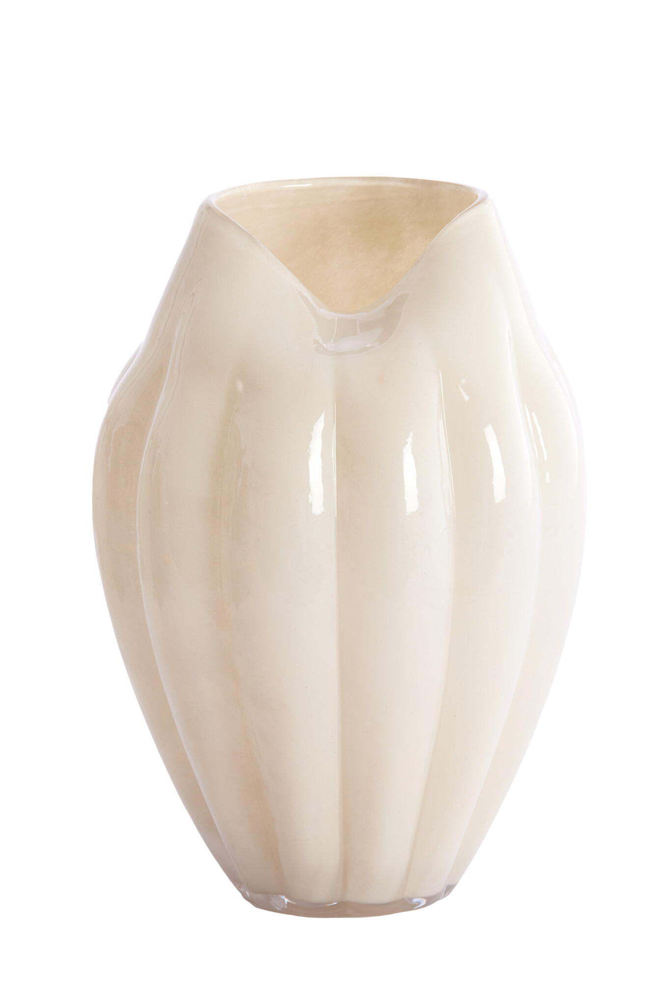 Light & Living - Vaas AYSEN - Ø21x30cm - Wit