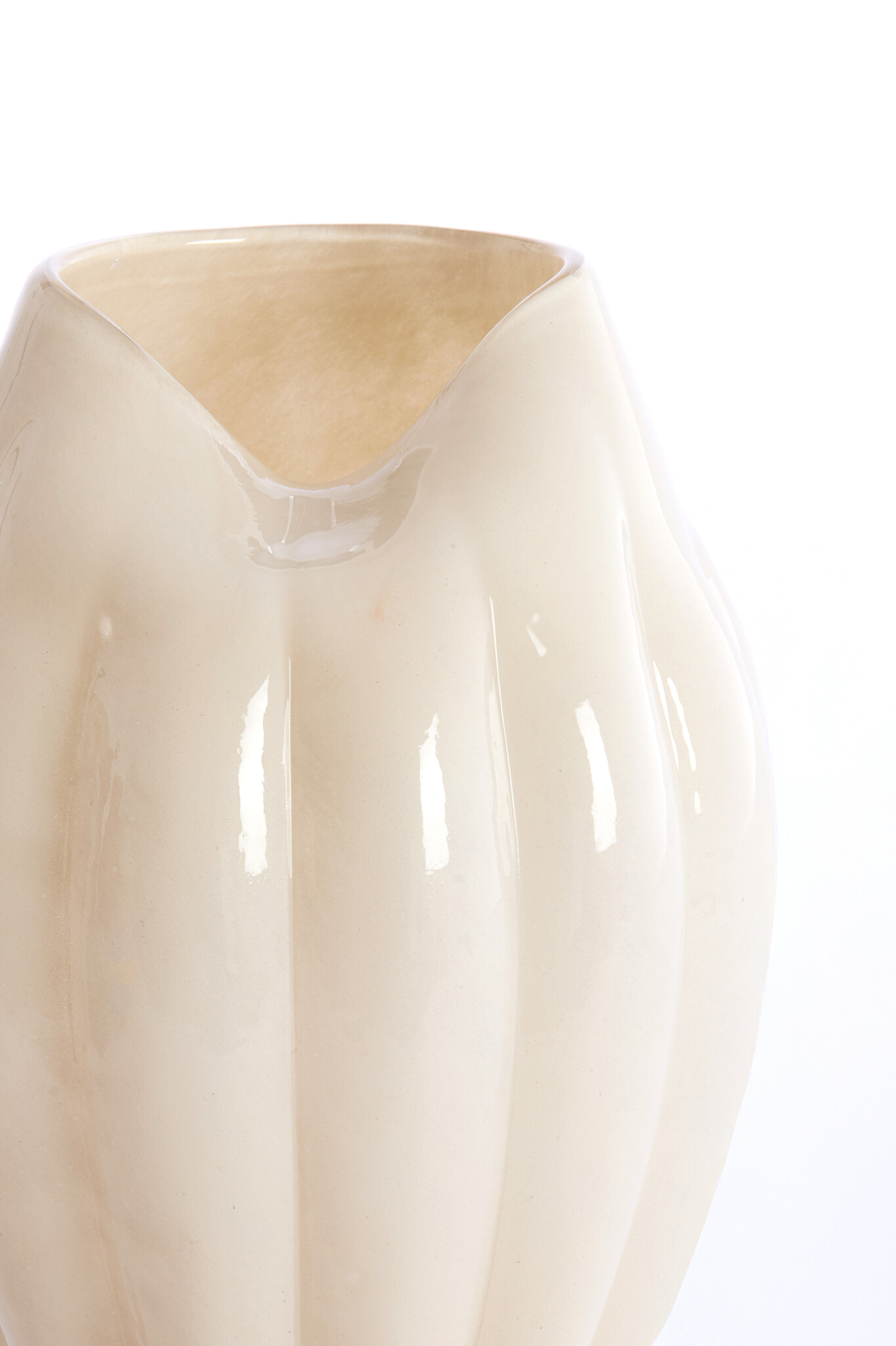 Light & Living - Vaas AYSEN - Ø21x30cm - Wit