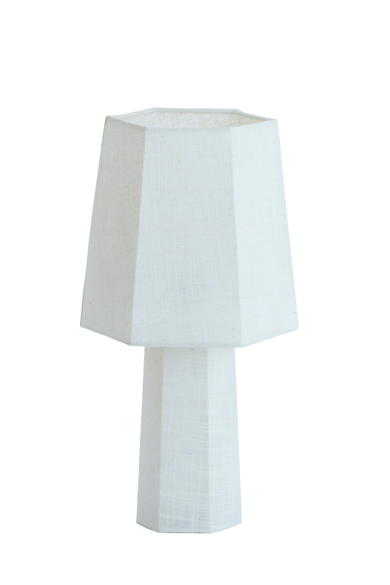 Light & Living - Tafellamp MUSABO - Ø25x49cm - Wit
