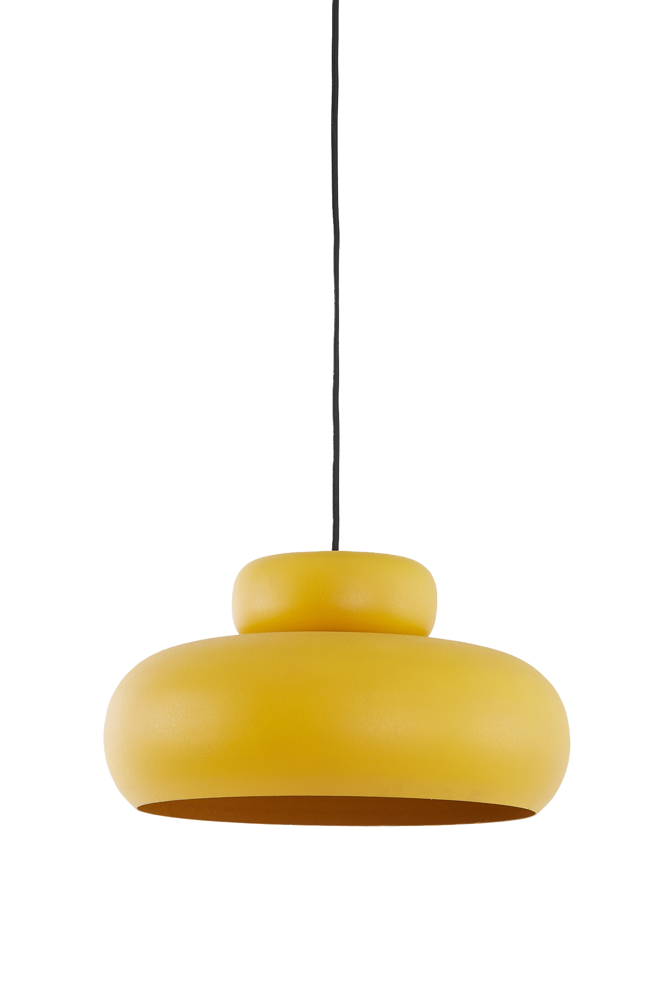 Light & Living - Hanglamp NEIVA - Ø39x20cm - Geel