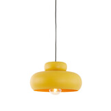 Light & Living - Hanglamp NEIVA - Ø39x20cm - Geel