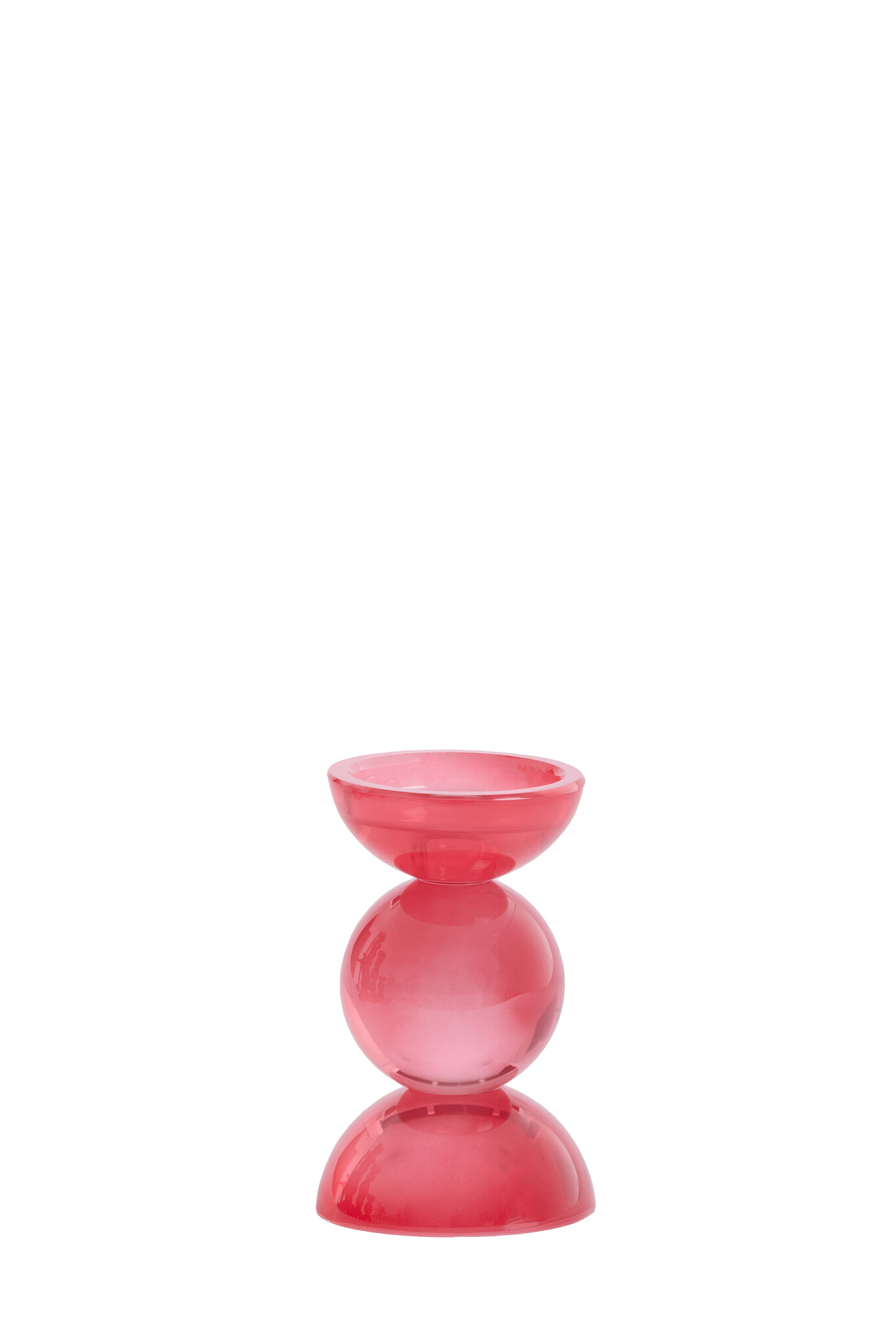 Light & Living - Kandelaar ITINGA - Ø9.5x15.5cm - Rood