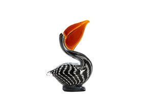 Light & Living - Ornament PELICAN - 13x7x19cm - Zwart
