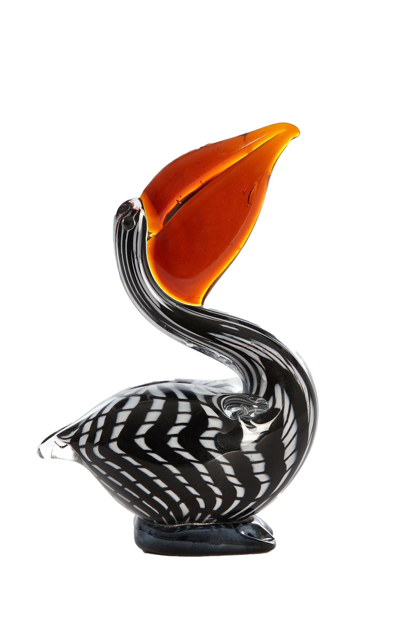 Light & Living - Ornament PELICAN - 13x7x19cm - Zwart
