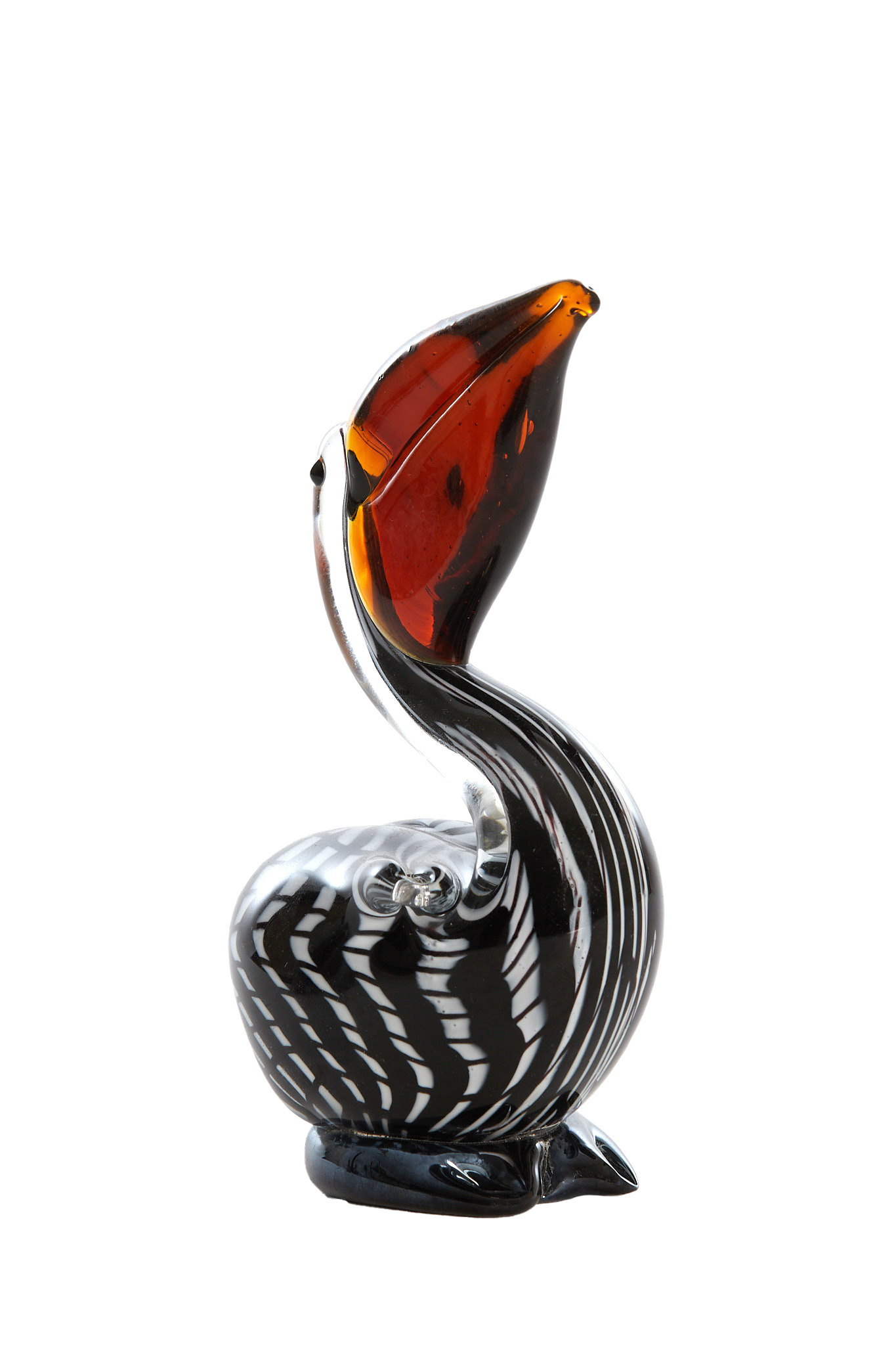 Light & Living - Ornament PELICAN - 13x7x19cm - Zwart
