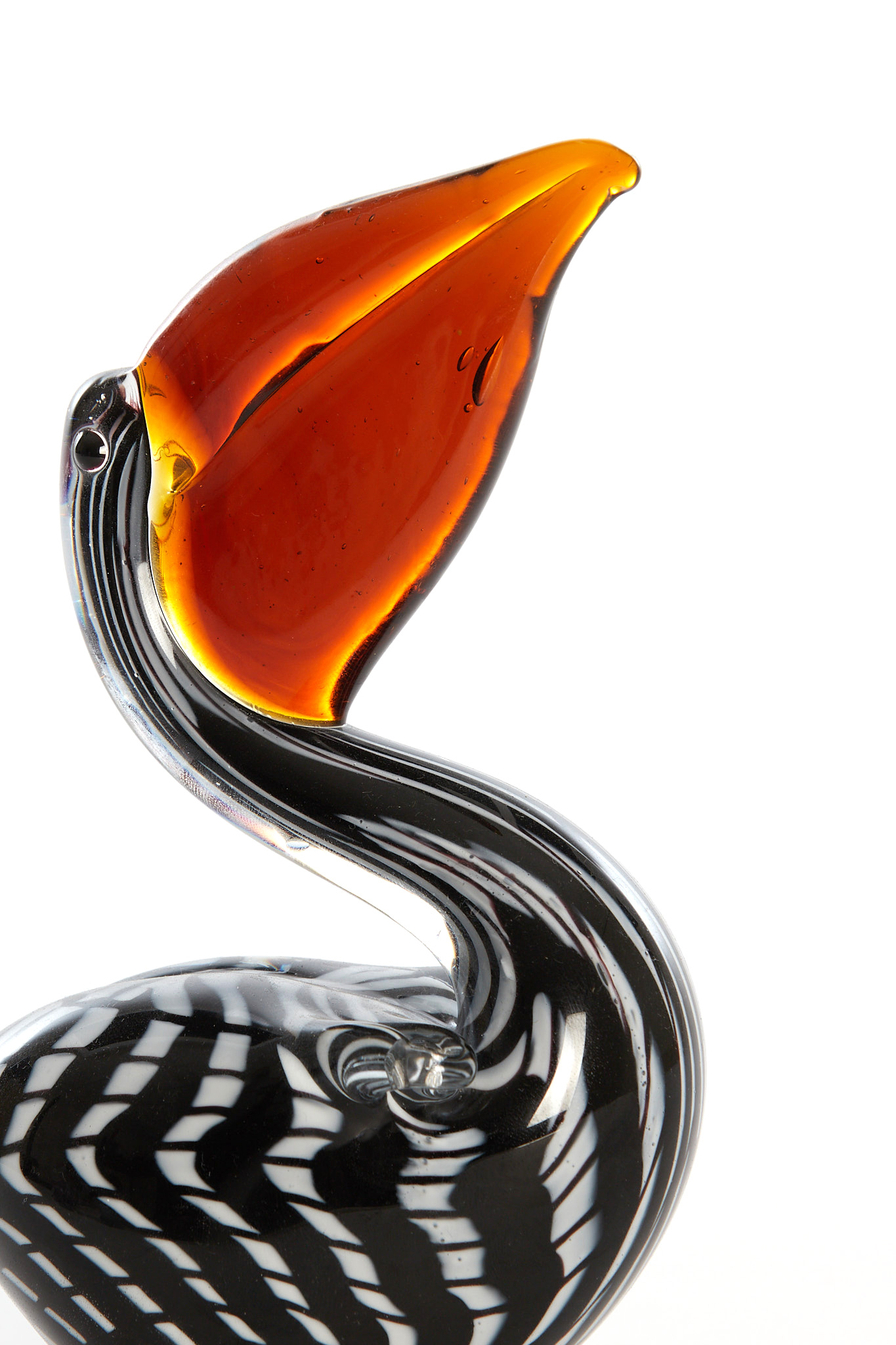 Light & Living - Ornament PELICAN - 13x7x19cm - Zwart