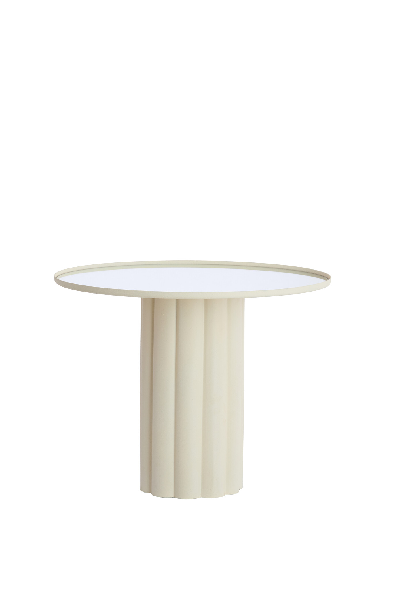 Light & Living - Bijzettafel ROSARIO - Ø70.5x54cm - Wit