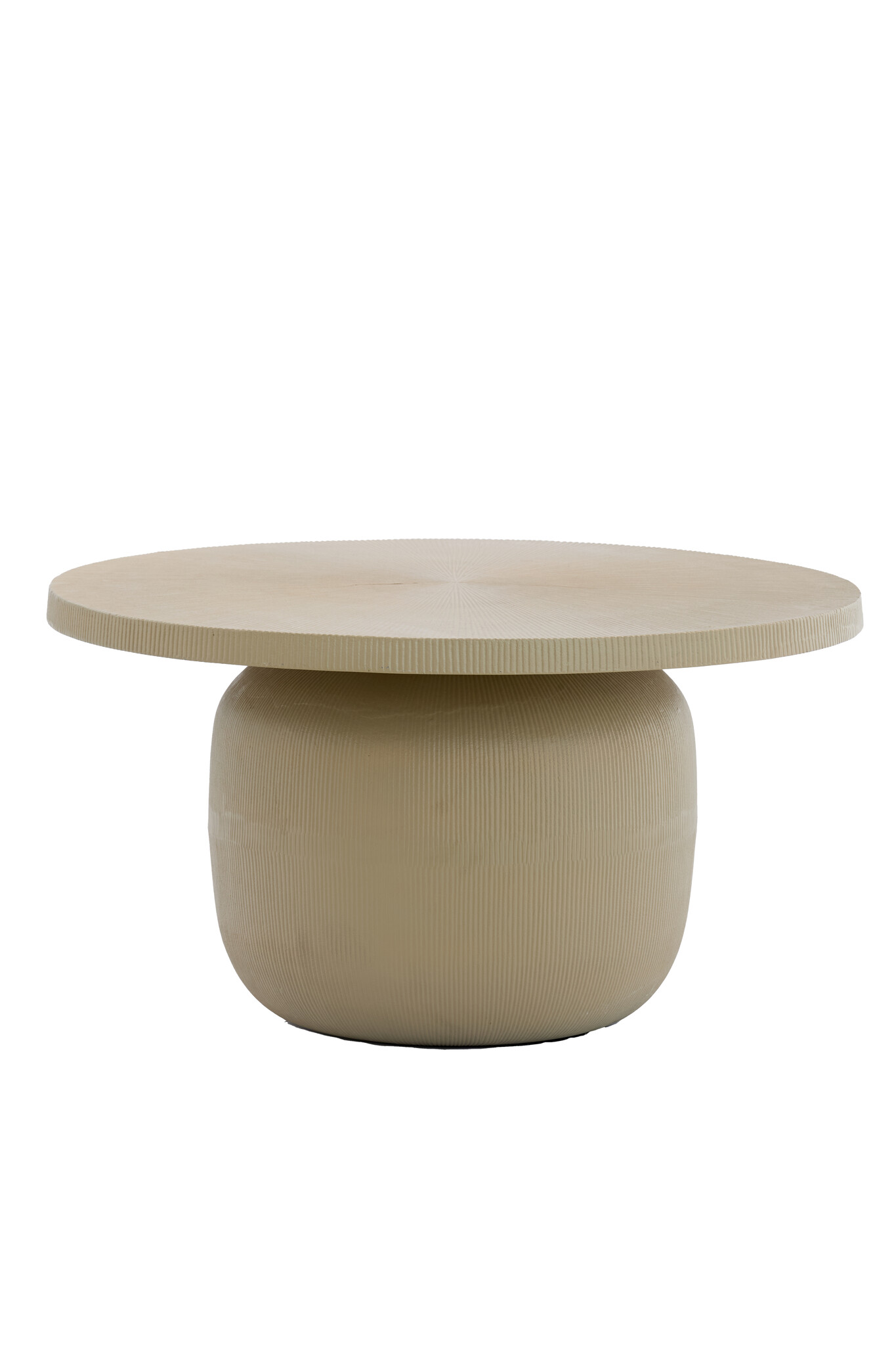 Light & Living - Salontafel TIGRAN - Ø75.5x41.5cm - Bruin