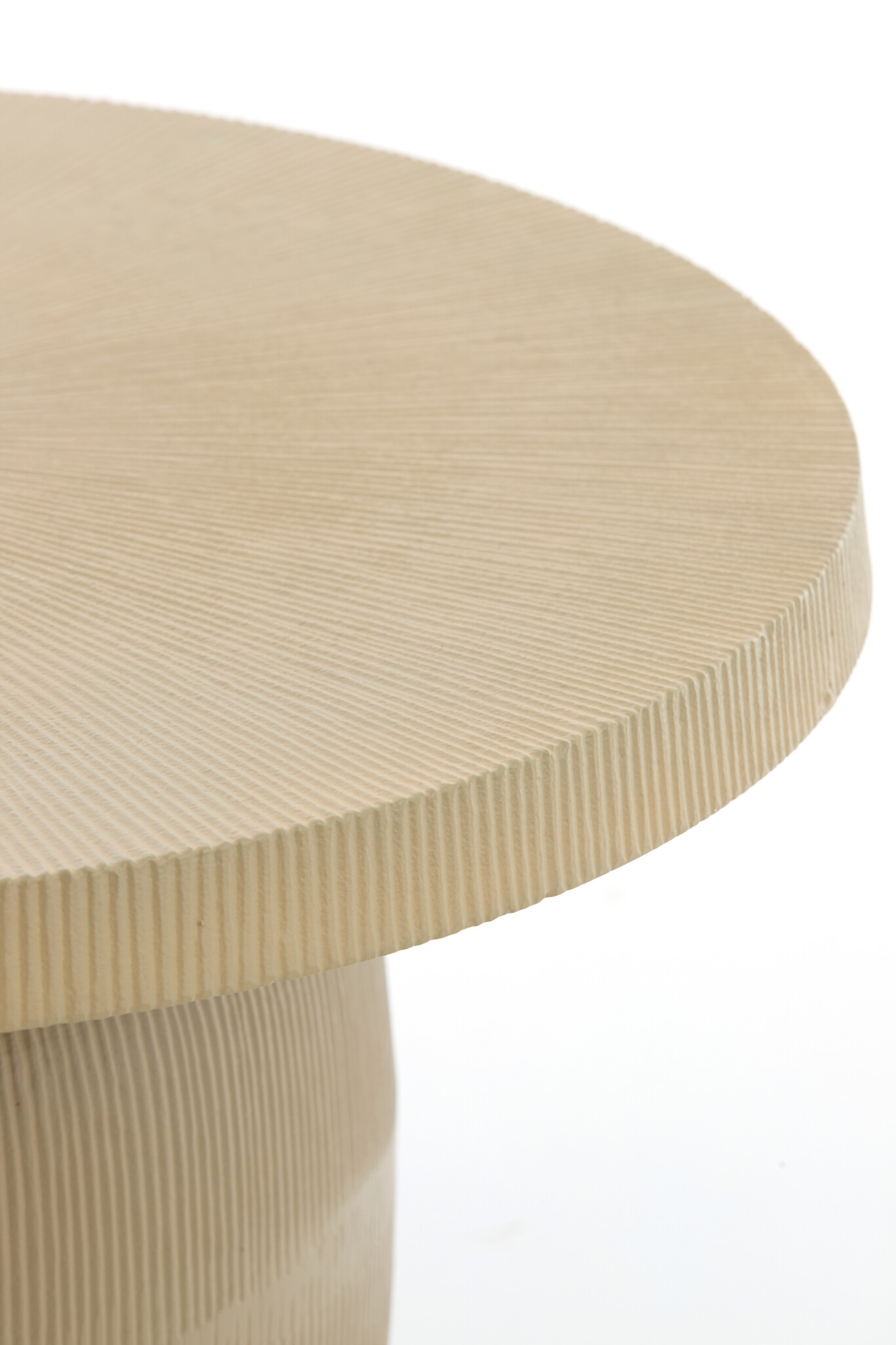 Light & Living - Salontafel TIGRAN - Ø75.5x41.5cm - Bruin